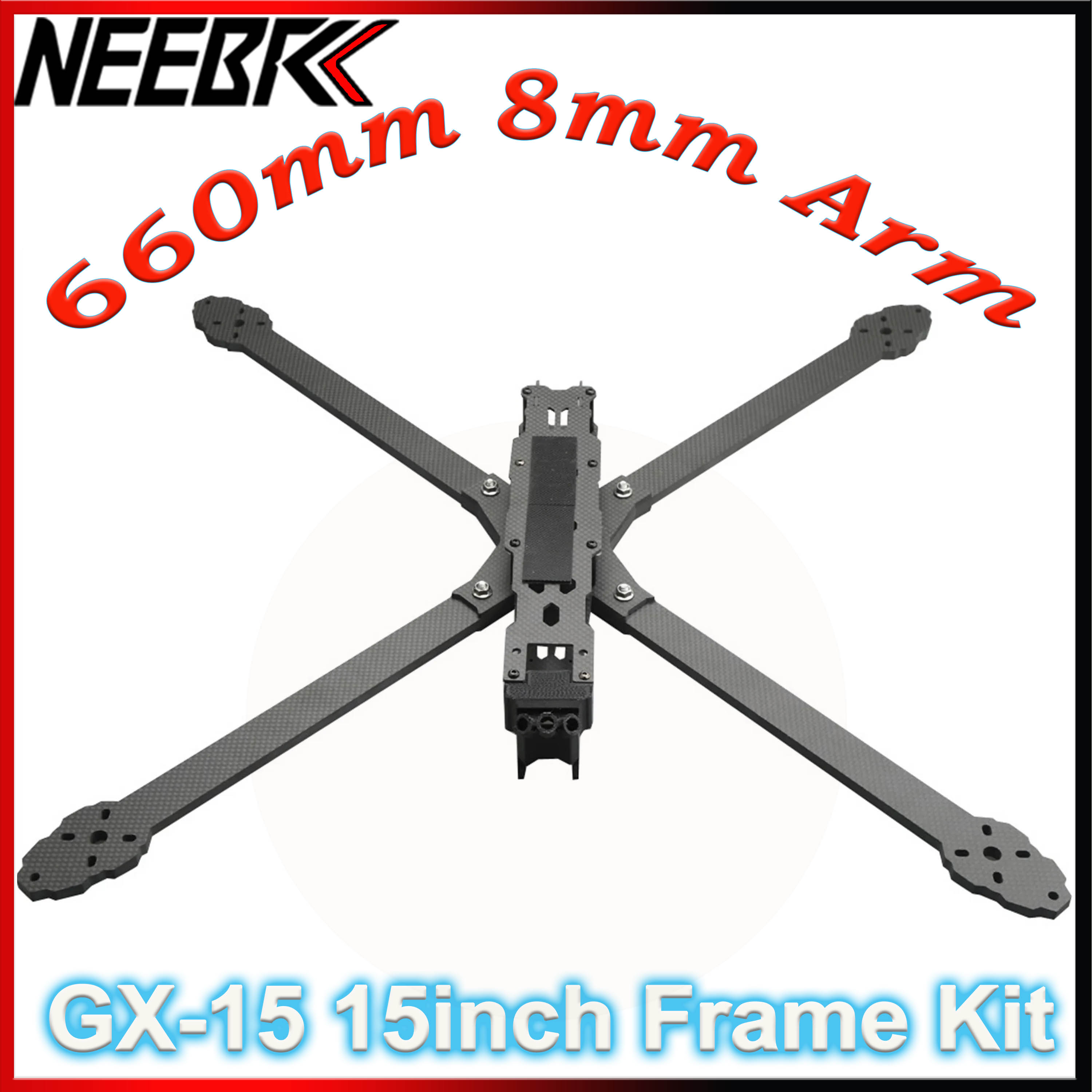 GX-15 15 Inch FPV Frame Kit 66 - Drone Kit Long Range のレビューと価格