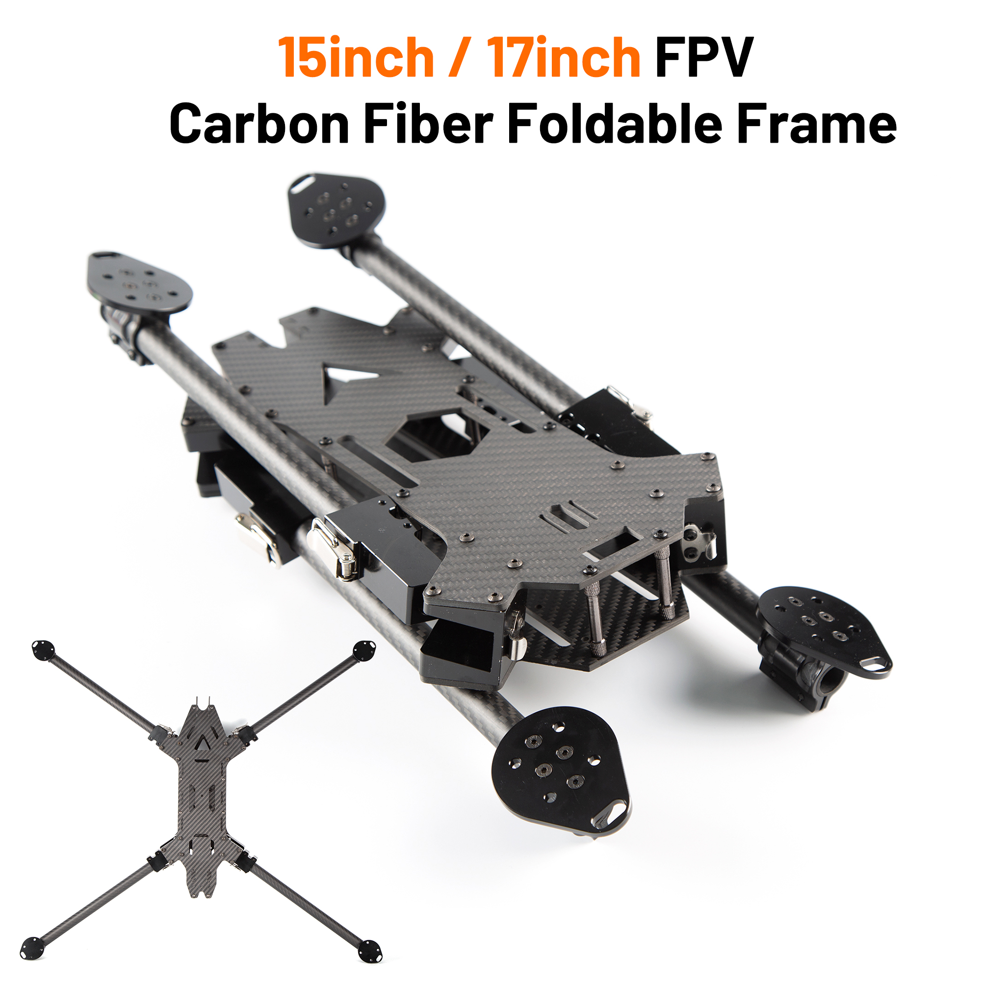 15inch /17inch FPV Carbon Fibe - Drone Kit Long Range のレビューと価格