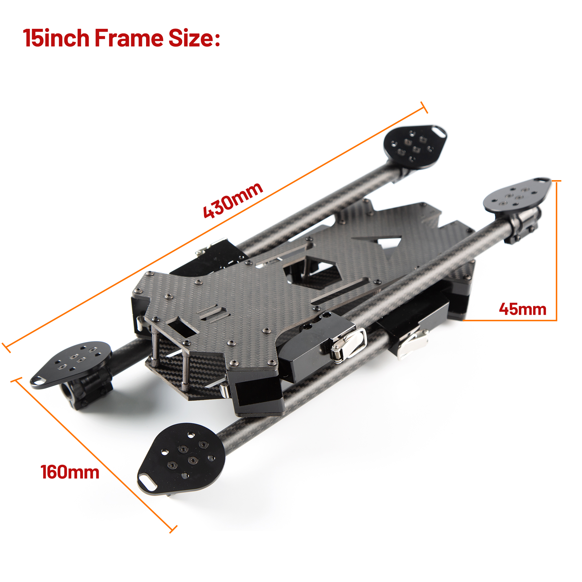 15inch /17inch FPV Carbon Fibe - Drone Kit Long Range のレビューと価格