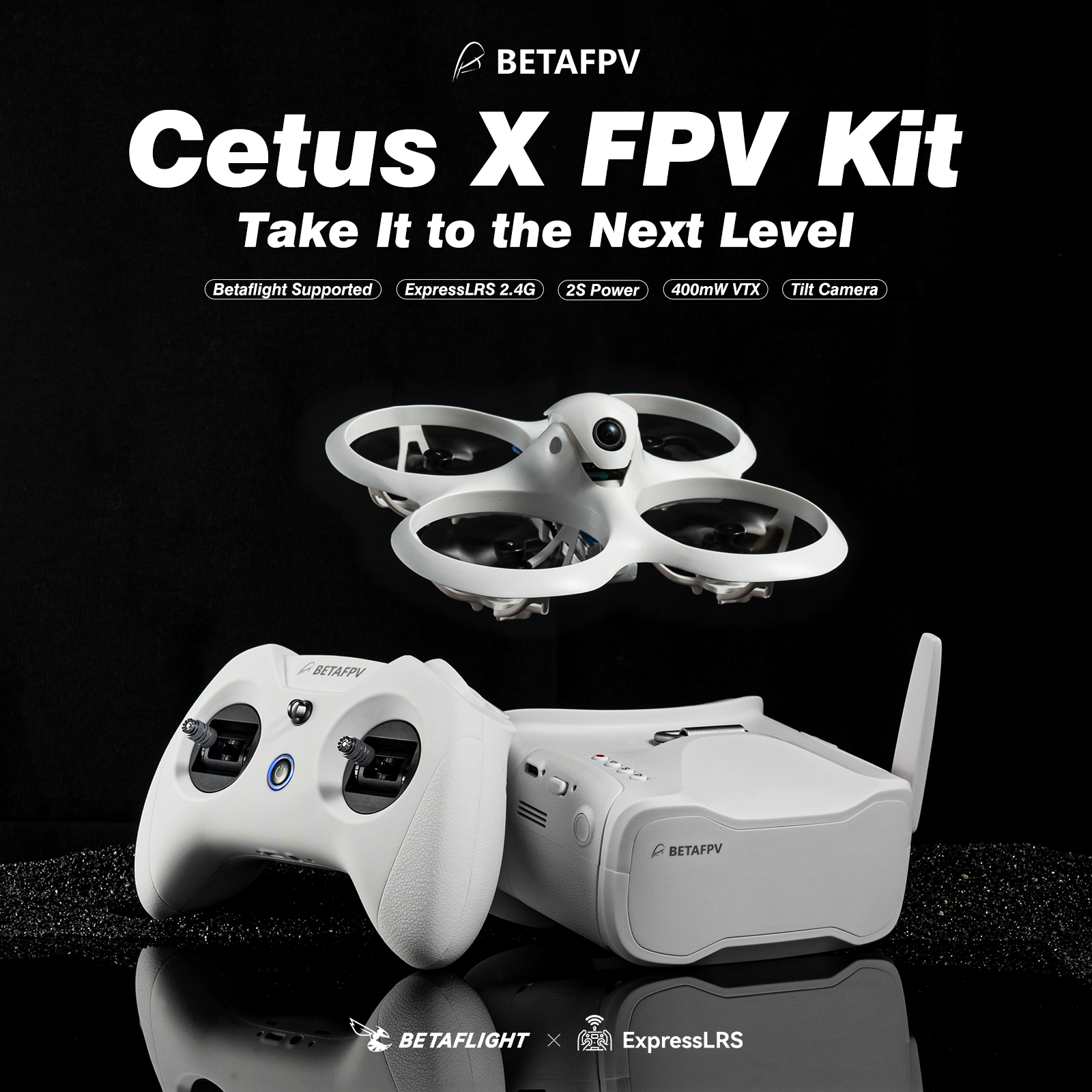 BETAFPV Cetus X FPV Kit Racing - Drone Kit Racing のレビューと価格