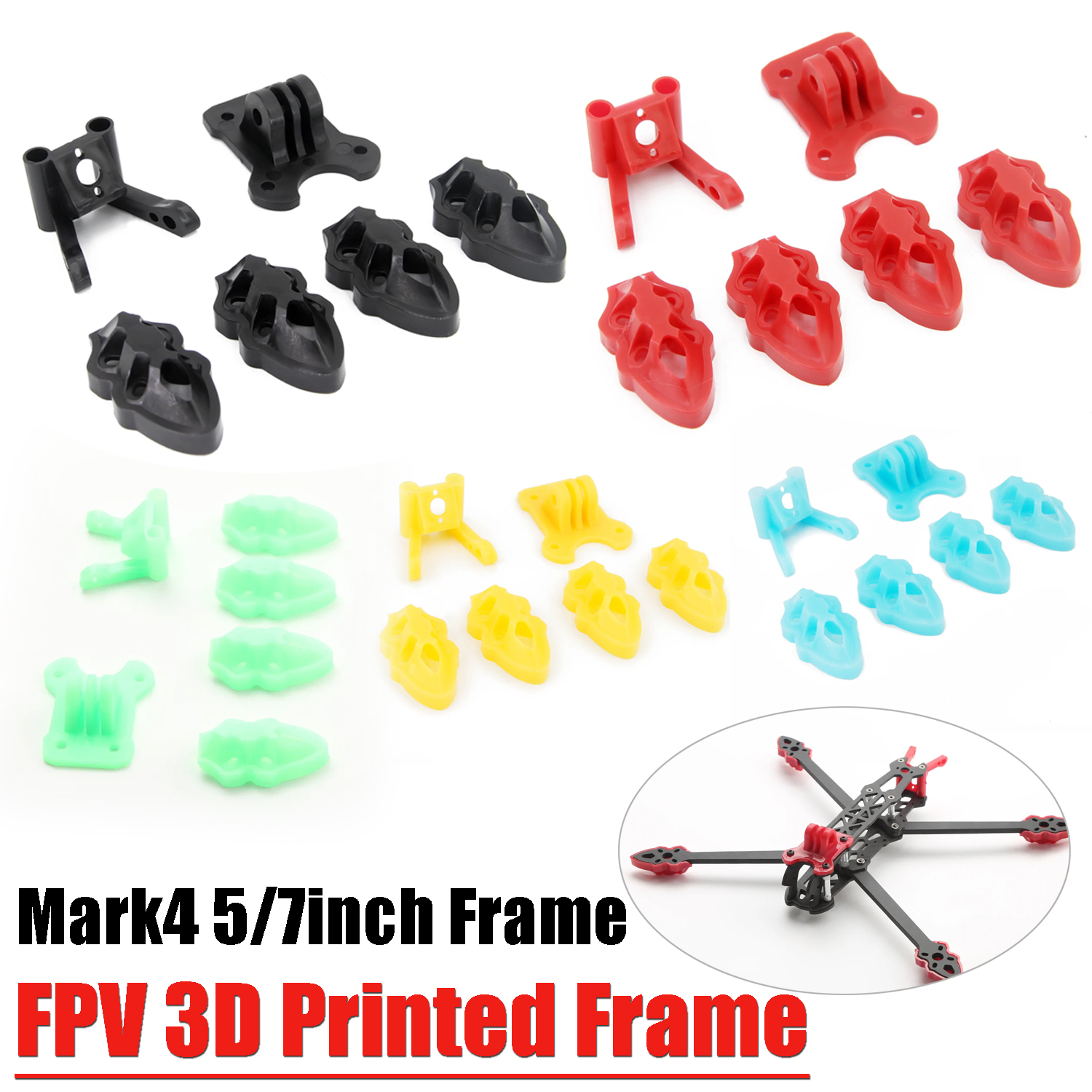 Mark4 5inch / 7inch FPV Frame  - Drone Kit Build Yourself のレビューと価格