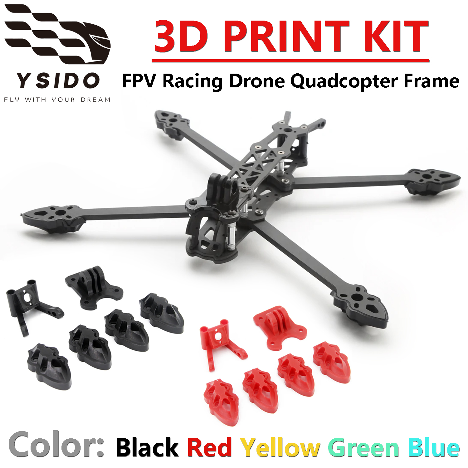 Mark4 5inch / 7inch FPV Frame  - Drone Kit Build Yourself のレビューと価格