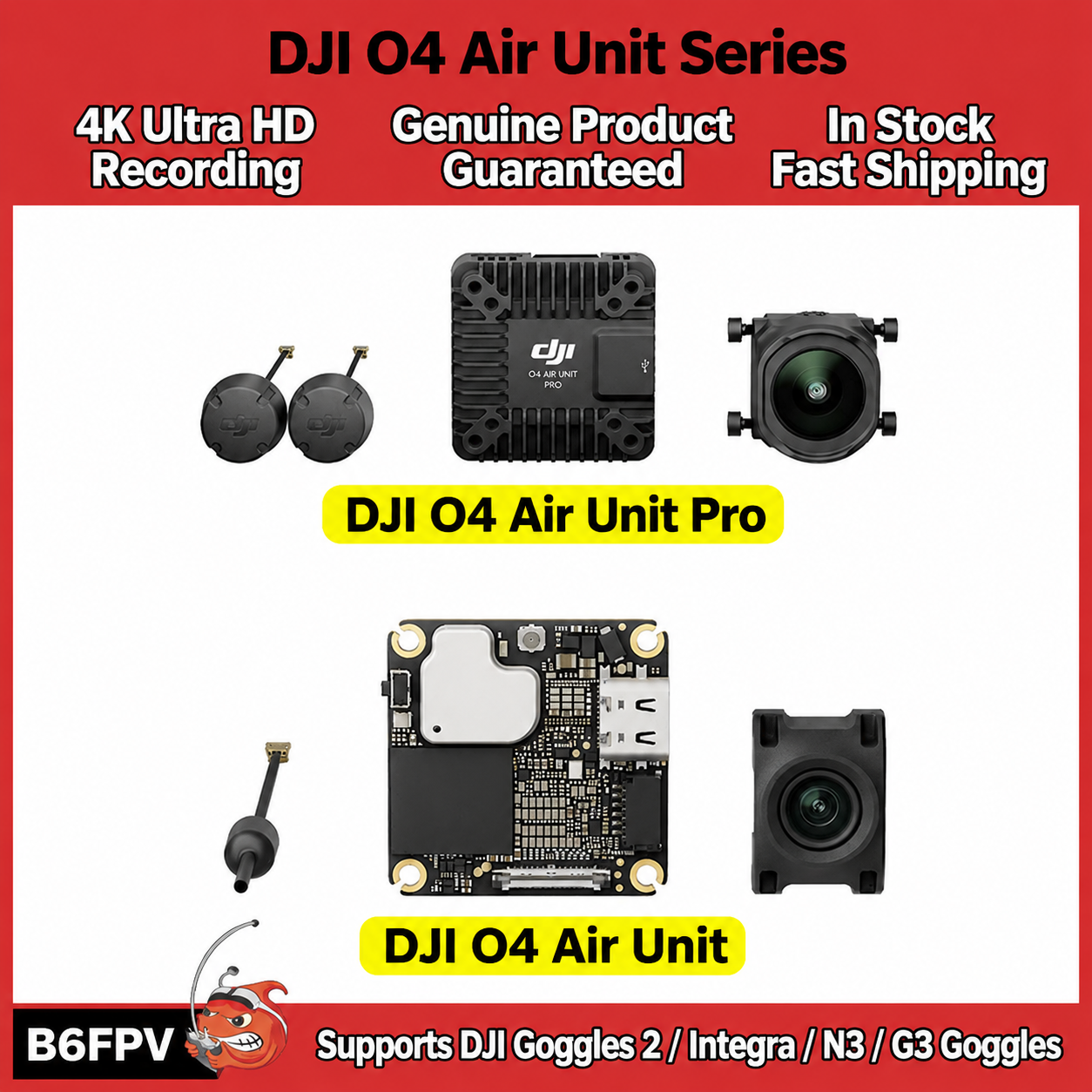 DJI O4 Air Unit Series Flagshi - Drone Kit Long Range のレビューと価格